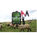 Version Xstop Solar outdoor use Electric Fence Energizer 20 km range approved IP54